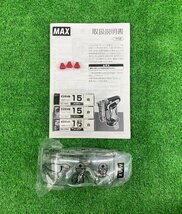 美品♪ MAX マックス 18V/14.4V 充電ピンネイラ TJ-35P4-BC/1850A（中古品）_画像10