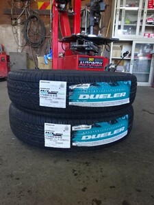 175/80R16　91S　ブリヂストン　DUELER　H/L　850　新品夏タイヤ　２本　