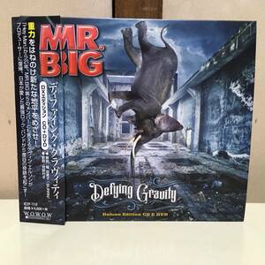 MR.BIG / ディファイング・グラヴィティ DXエディション CD＋DVD 2枚組 日本盤帯付き 2017 IEZP-119 ビリー・シーン エリック・マーティン