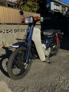 売り切り1円スタート！ HONDA SuperCub 90CUSTOM ホンダ スーパーカブ 90カスタム 90㏄ セル付き 走行距離1.3万km 自賠責令和8年7月迄有り