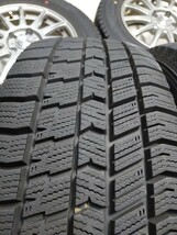 バリ山 約8.5mm 205/65R16 2021年 スタッドレス タイヤ アルミ セット PCD114.3 グッドイヤー テーパーナット仕様 ヤリスクロス などに_画像8