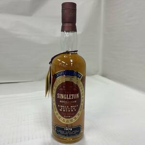 M4206(125)-543/KR17000【千葉県内のみ発送】酒　THE SINGLETON OF AUCHROISK　SCOTCH WHISKY　スコッチウイスキー　43％　750ml