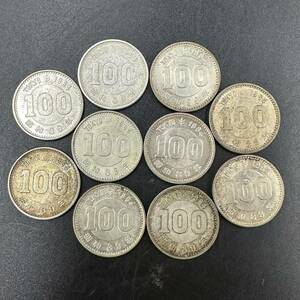 M011-595　日本古銭　１００円　１０枚　オリンピック