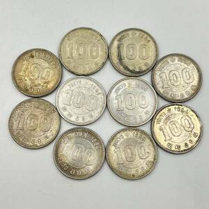 E012-602　日本古銭　１００円　１０枚　オリンピック
