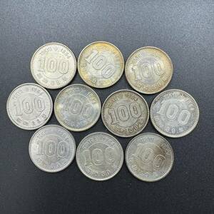 B012-129　日本古銭　１００円　１０枚　オリンピック