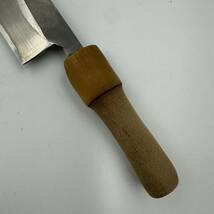 M7168(012)-511/SK14000　包丁　純日本鋼　刃渡り：約20.2ｃｍ　料理　調理道具　和包丁　刃物_画像8