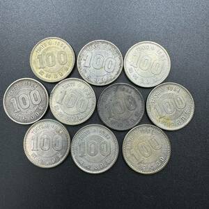 B012-131　日本古銭　１００円　１０枚　オリンピック