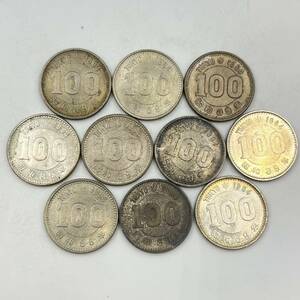 E012-639　日本古銭　１００円　１０枚　オリンピック