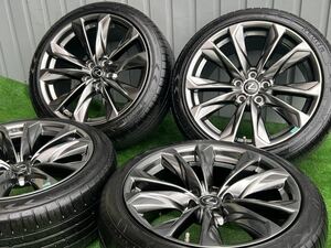 LEXUS レクサス LS500 LS500H Fスポーツ 純正 20インチホイール( 20x9.5J +35) NEOLIN NEOSPORT 2021年タイヤ PCD 5-120 (245/45R20 99W)