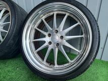 WORK GNOSIS ワーク グノーシス HS201 GH1 21インチホイール　(21x9JJ +30) (21x10.5JJ +40) PCD5-120 NANKANG AS-1 2021年タイヤ_画像2