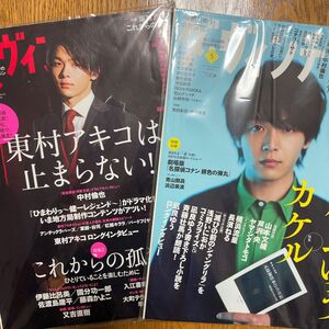 ダ・ヴィンチ　２０２０年５月号 & ２０２１年５月号 （ＫＡＤＯＫＡＷＡ）中村倫也さん表紙　2冊セット(No.2)