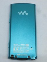 16GB◎SONY NW-S765 オーディオプレーヤー ブルー WALKMAN スピーカー付充電スタンド アダプター付き ウォークマン ソニー 動作品 88934◎_画像5
