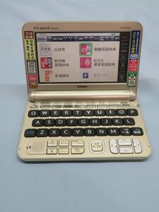 生活・教養モデル/140コンテンツ★CASIO XD-K6700 電子辞書 Ex-word カシオ エクスワード タッチペン/電池付き 動作品 89025★！！