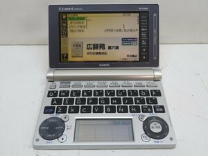 110コンテンツ■CASIO XD-D6600 電子辞書 EX-word カシオ エクスワード 電池 タッチペン付き 動作品 88342■！！