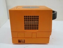 ★GAMECUBE ゲーム機器 オレンジ Nintendo DOL-011 任天堂 ニンテンドー ゲームキューブ アダプター/コントローラー付き USED 88410★！！_画像8