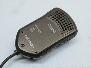 ◆AIWA CM-TM22 コンデンサーマイク OMNI 卓上/クリップ両用マイク ボタン電池付き USED 88653◆！！