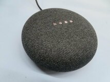 ★Google H0A Google 1600 スマートスピーカー Google Home Mini グーグル ホームミニ USBケーブル付き USED 88744★！！_画像1