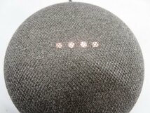 ★Google H0A Google 1600 スマートスピーカー Google Home Mini グーグル ホームミニ USBケーブル付き USED 88744★！！_画像2