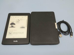 4GB/6インチ■Amazon DP75SDI 電子書籍リーダー KindlePaperwhite 第6世代 アマゾン キンドル カバー USB充電ケーブル付き 88694■KA！！