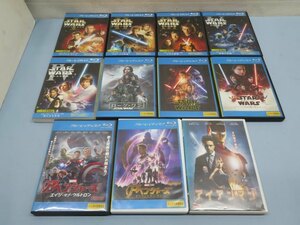 11本セット◎Blu-rayディスク/DVD スターウォーズ アベンジャーズ アイアンマン レンタル落ち USED 89227KA◎！！