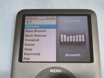 8GB/第3世代★Apple A1236 デジタルオーディオプレーヤー iPod nano アップル アイポッドナノ イヤホン付き 動作品 89349★！！_画像3
