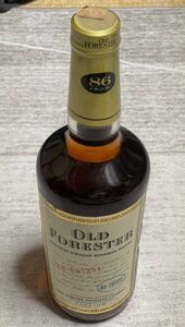 OLD FORESTER オールド フォレスター バーボン ウイスキー 特級 750ml 43％ 未開封 古酒
