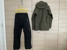 送料無料■ノースフェイス パウダーガイドジャケット＆パンツ上下セット■Mサイズ■THE NORTH FACE Powder Guide Jacket＆Pants■GORE-TEX_画像2