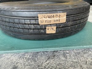 1円スタート 336 ブリヂストン 225/80R17.5 BS R225 2020年製