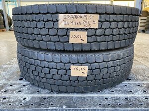 T-57 中古品 BS 225/80R17.5 M888 ブリヂストン 2022年製