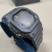 美品 G-SHOCK GW-M5610-1BJF タフソーラー 電波受信 電波ソーラー マルチバンド6 スクウェア ブラック スピード 反転液晶_画像3