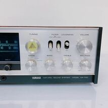 11A115 YAMAHA ヤマハ ステレオレシーバー NATURAL SOUND SYSTEM CR-700 通電確認済_画像8