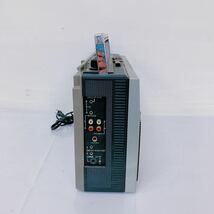 11A93 Victor ビクター ステレオ ラジオ カセット レコーダー RC-646 ラジカセ 録音機 オーディオ機器 昭和 レトロ ヴィンテージ_画像4