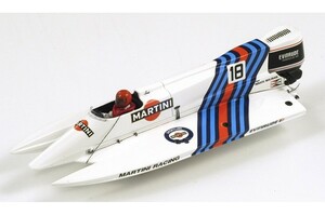 ■スパークモデル 1/43 1984 マルティニレーシング F1 パワーボート ＃18 R.モリナーリ