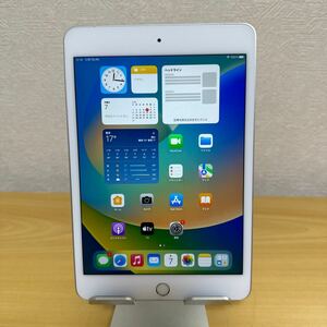 良品 iPad mini5 64GB white A2124 Wi-Fi+Cellular 7.9インチ 第5世代 2019年 本体 バッテリー84%中古 SIMフリー 管理番号：81726