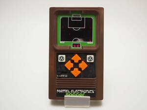  Mattel electronics soccer game LED electron retro game Mini size MATTEL ELECTRONICS SOCCER that time thing modern Cyber punk 