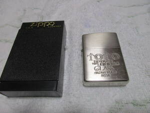 未使用品・ZIPPO・2002　TOTO　JAPAN　TOUR　シリアルナンバー№023