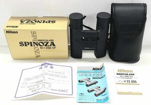 D330-W11-270 Nikon ニコン SPINOZA スピノザ 双眼鏡 10×25D CF ブラック 560228 箱・説明書付き 視界クリア④