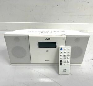 F140-W13-666 JVC ケンウッド ミニコンポ CDプレイヤー NX-PB30 リモコン付き 通電確認済み③