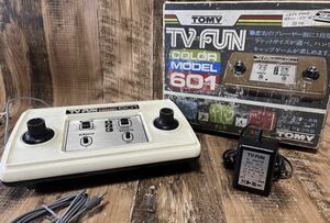 動作確認済み TV FUN COLOR MODEL 601 TOMY トミー レトロ テレビゲーム