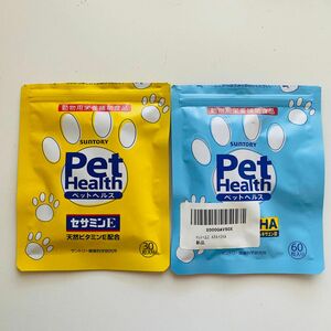 【新品】　Pet Health ペットヘルス セサミンE　ARA+DHA サプリメント