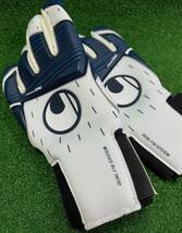 uhlsport【ウールシュポルト】 アブソルートグリップ タイトハーフネガティブ【サイズ９】 新品正規品_画像6