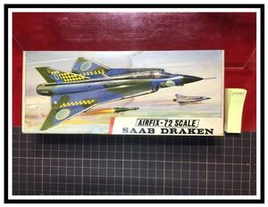 p4502『プラモデル』『1/72 サーブ・ドラッケン　SAAB DRAKEN [269]』エアフィックス(AIRFIX)　未組立