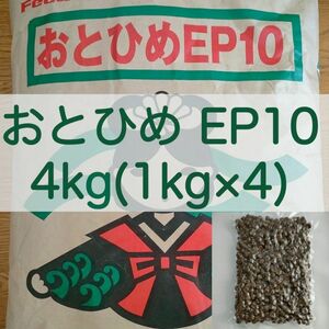 【送料無料】おとひめEP10 沈下性 4kg(1kg×4) 真空パック エイ ポリプテルス エンドリ ダトニオ キャット なまず