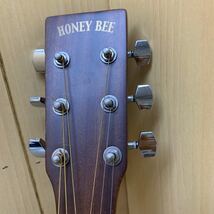 QW3133 HONEY BEE ハニービー W-15M/N アコースティックギター アコギ 弦楽器 6弦 1213_画像2