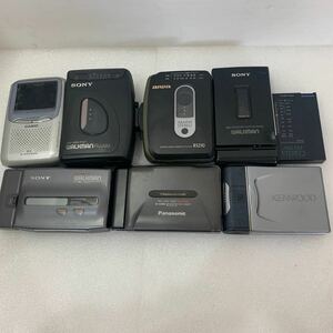 QW3192 カセットプレーヤー　SONY WALKMAN WM-FX21、WM-GX77 、WM-607 PANASONIC RQ-S90F KENWOOD DMC-G3 他　ラジオ　まとめて　ジャンク