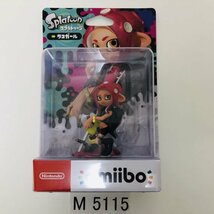 M5115 ●新品 未開封 即決●amiibo タコガール (アミーボ スプラトゥーン) ●Splatoon / Octoling Octopus Girl_画像1