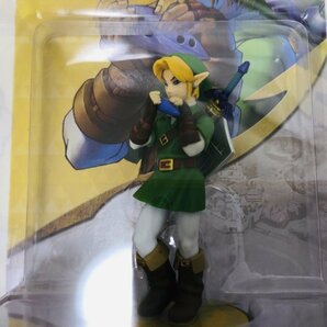 M5132 ●新品 未開封 即決●amiibo リンク (アミーボ ゼルダの伝説 時のオカリナ 大人) ●The Legend of Zelda: Ocarina of Time / Linkの画像2