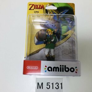 M5131 ●新品 未開封 即決●amiibo リンク (アミーボ ゼルダの伝説 時のオカリナ 大人) ●The Legend of Zelda: Ocarina of Time / Linkの画像1