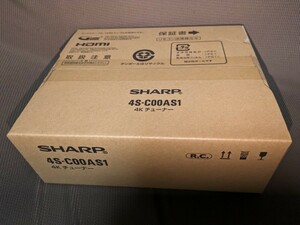 シャープ 4Kチューナー 4S-C00AS1