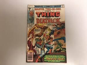 THE THING AND DEATHLOK デスロック (マーベル コミックス) MARVEL TWO-IN-ONE Comics 1977年 英語版 #27